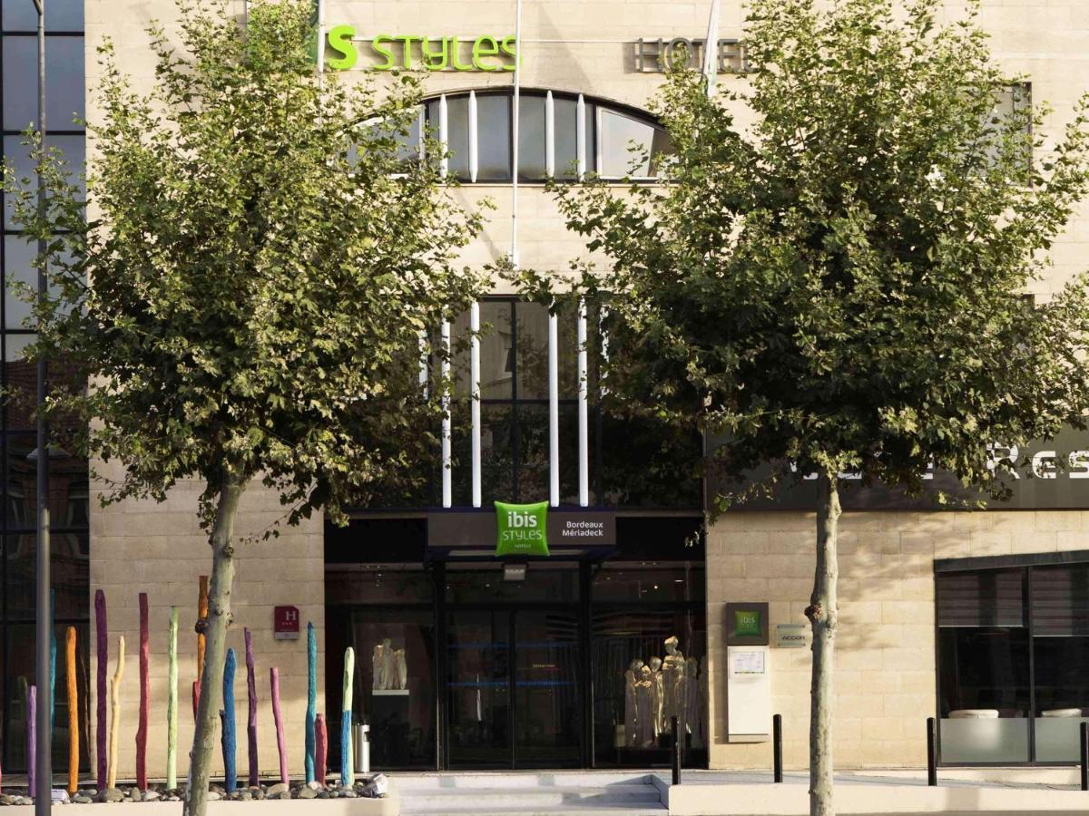 Hotel Ibis Styles Bordeaux Centre Meriadeck Exterior foto